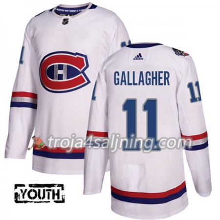 Montreal Canadiens tröja Brendan Gallagher 11 Vit 2017-2018 Adidas Classic Authentic - NHL Tröjor Barn Montreal Canadiens tröja Brendan Gallagher 11 Vit 2017-2018 Adidas Classic Authentic - NHL Tröjor Barn